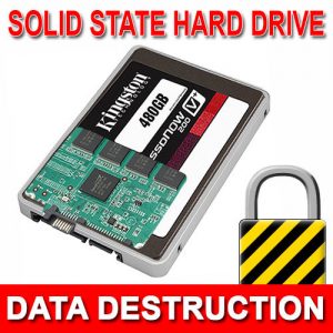 Solid State Drive Data Destruction